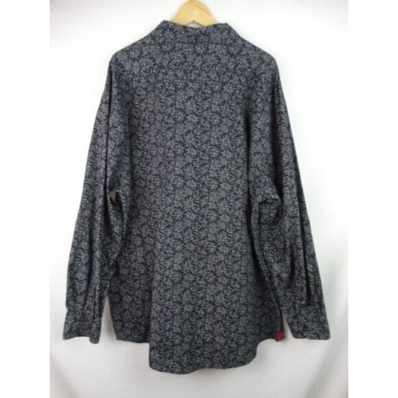 Tranquility & Mayhem Men's Shirt Size 4XLB Black Long Sleeve Button Down Top - Picture 8 of 11